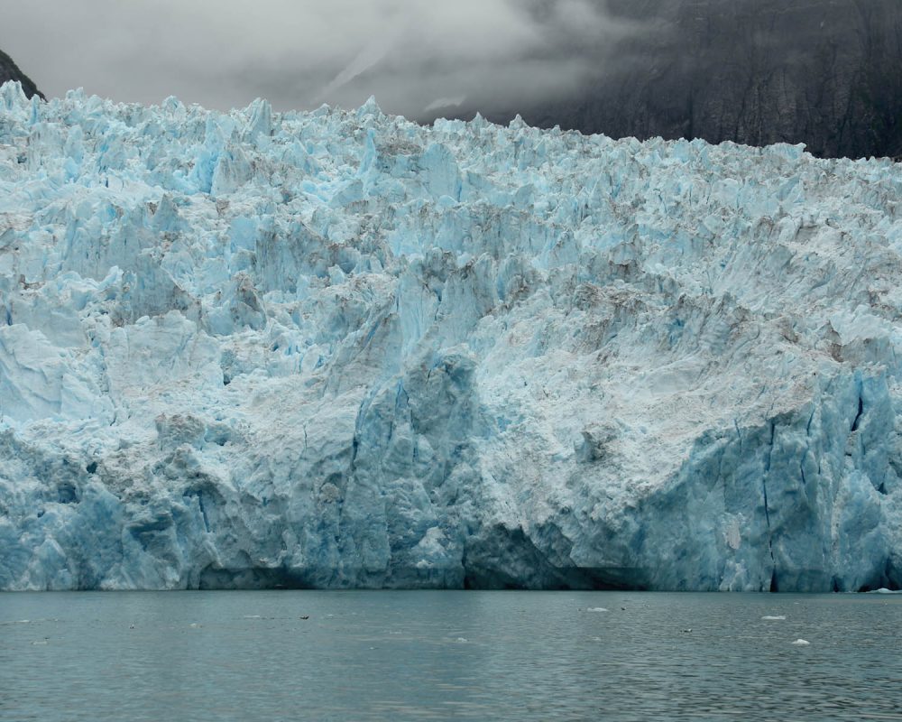 LeConte Glacier during glacier photo tour by FauneVoyage Tours in Petersburg, Alaska